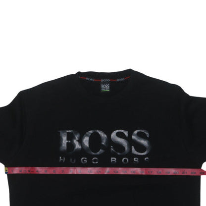 Hugo Boss Men's Black XL Crew Neck Pullover Sweatshirt