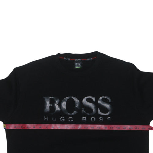 Hugo Boss Men's Black XL Crew Neck Pullover Sweatshirt