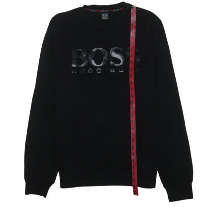 Hugo Boss Men's Black XL Crew Neck Pullover Sweatshirt