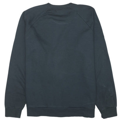 Under Armour Men's Black Crew Neck Sweatshirt Size L Loose Fit