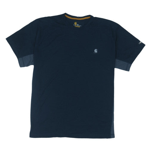 Carhartt Men's Blue 2XL Relaxed Fit Crew Neck T-Shirt