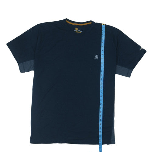 Carhartt Men's Blue 2XL Relaxed Fit Crew Neck T-Shirt
