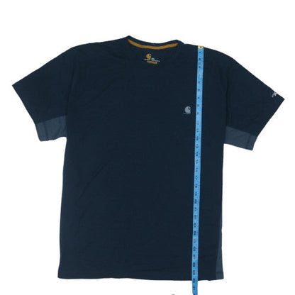 Carhartt Men's Blue 2XL Relaxed Fit Crew Neck T-Shirt