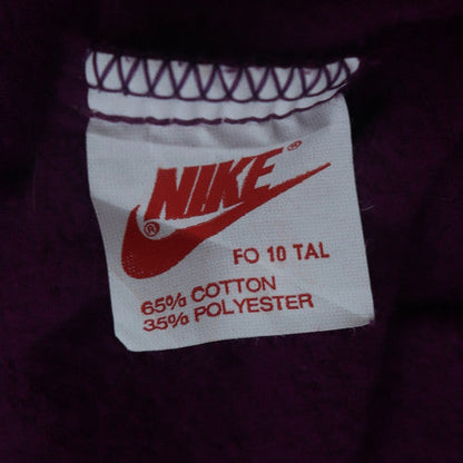 Nike Womens Purple Crew Neck Pullover Sweatshirt XXL Cotton Blend