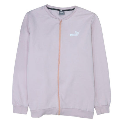 Puma Womens Pink 3XL Track Jacket Full Zip Lightweight Activewear