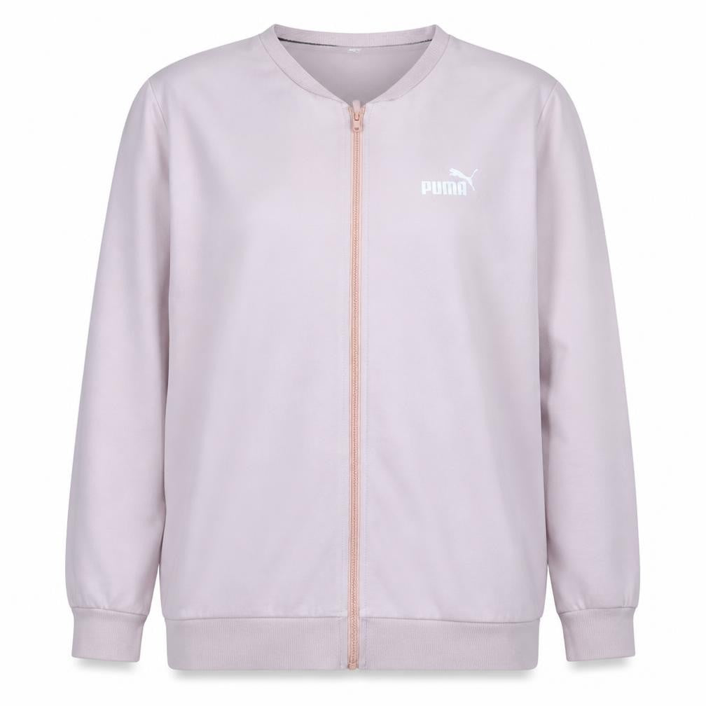 Puma Womens Pink 3XL Track Jacket Full Zip Lightweight Activewear