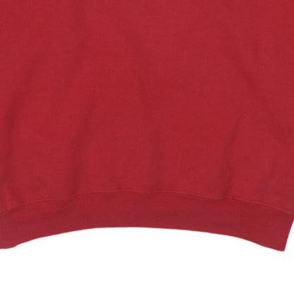 Champion Men's Red Ohio State Crew Neck Sweatshirt Size L