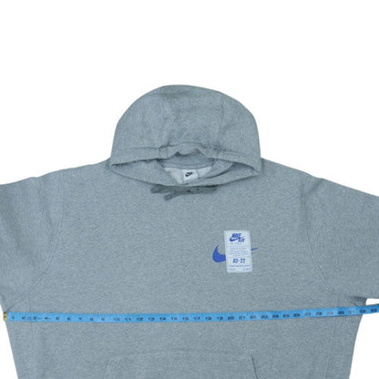 Nike Men's Grey Pullover Hoodie 3XL Sports Fleece Sweatshirt
