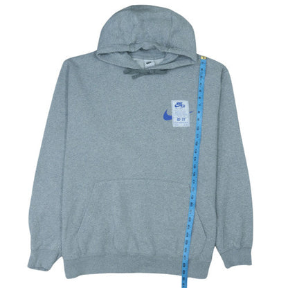 Nike Men's Grey Pullover Hoodie 3XL Sports Fleece Sweatshirt
