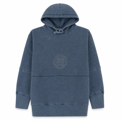 Nike Men's Blue XL Pullover Hoodie – Embroidered Logo Jersey Sweatshirt
