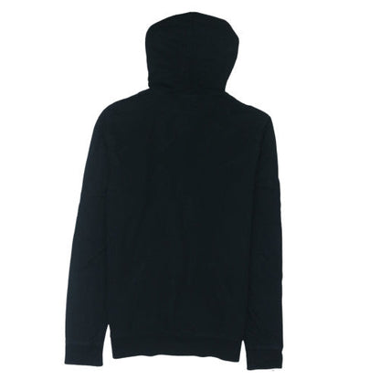 Hugo Boss Womens Black Full Zip Hoodie Size M with Drawstring Hood