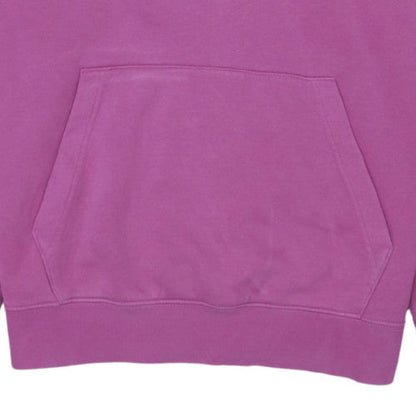 Nike Women's Pink Pullover Hoodie Medium Cotton Blend
