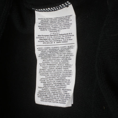 Nike Men's Black 3XL Fleece Jogger Trousers Relaxed Fit