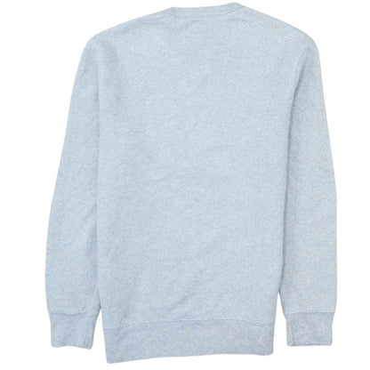 Levi's Women Grey Logo Crew Neck Pullover Sweatshirt Size S