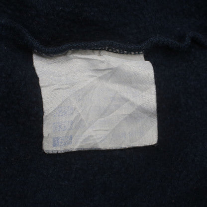 Champion Men's Blue 1/4 Zip Embroidered Logo Fleece Sweatshirt M