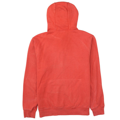 Napapijri Men's Red XL Pullover Hoodie Outdoor Fleece Cotton