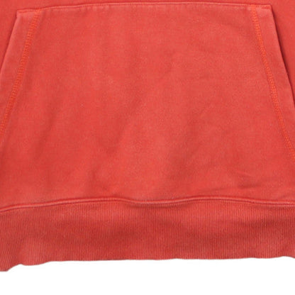 Napapijri Men's Red XL Pullover Hoodie Outdoor Fleece Cotton