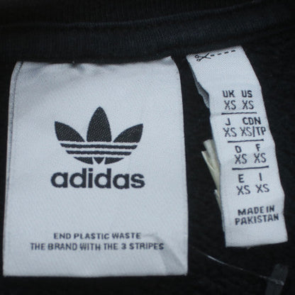 Adidas Men's Black XS Pullover Crew Neck Sweatshirt