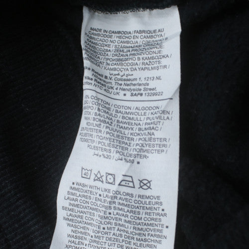 Nike Women's Black Fleece Sweatpants S Regular Fit Drawstring Tapered