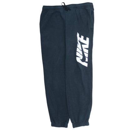 Nike Men's Black XL Sweatpants Regular Fit Fleece Joggers