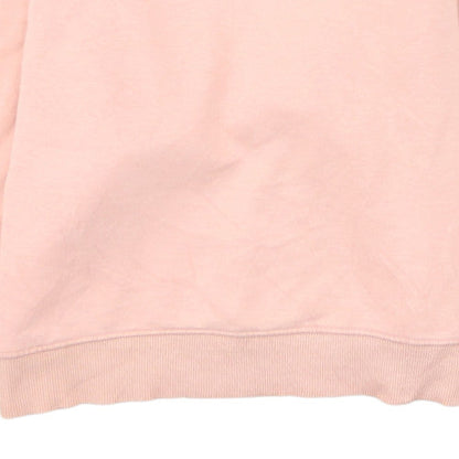 Fila Womens Pink Pullover Sweatshirt Medium Cotton Blend Crew Neck