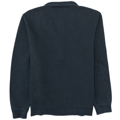 Nike Women’s Black 1/2 Zip Fleece Sweatshirt L Relaxed Fit Pullover