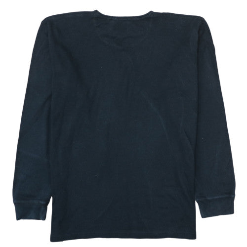 Levi's Men's Black Crew Neck Cotton Pullover Sweatshirt L