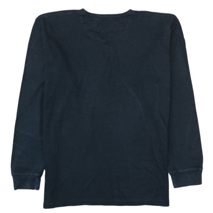Levi's Men's Black Crew Neck Cotton Pullover Sweatshirt L