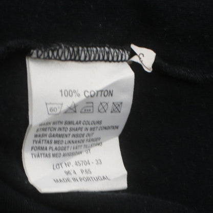 Levi's Men's Black Crew Neck Cotton Pullover Sweatshirt L