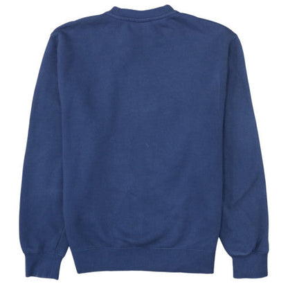 Nike Women’s Blue Pullover Sweatshirt Medium Cotton Blend Logo