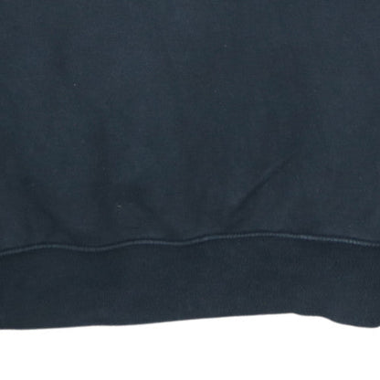 Nike Men's Black Small Pullover Crew Neck Fleece Sweatshirt