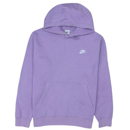 Nike Womens Purple Pullover Hoodie Medium Hooded Sweatshirt