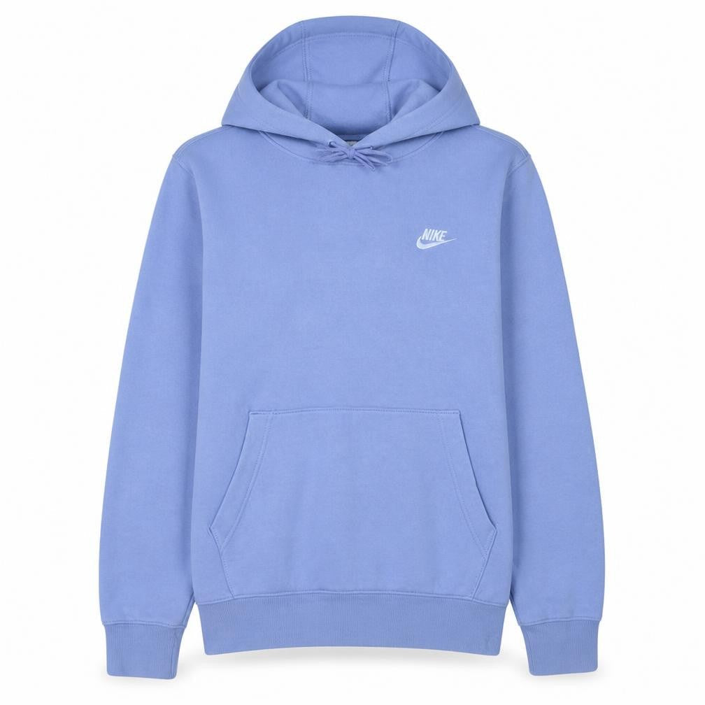 Nike Women’s Blue Pullover Hoodie Medium Fleece Sweatshirt