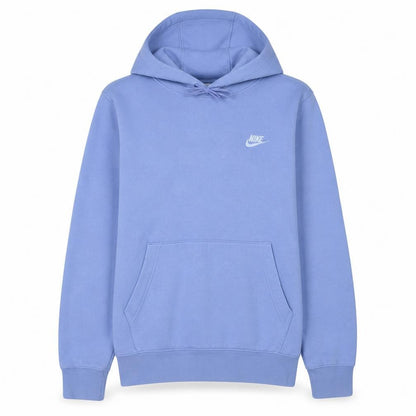 Nike Women’s Blue Pullover Hoodie Medium Fleece Sweatshirt