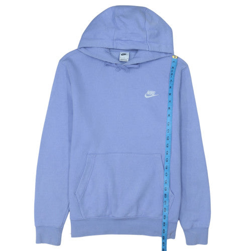 Nike Women’s Blue Pullover Hoodie Medium Fleece Sweatshirt