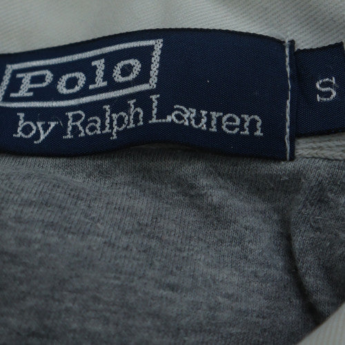 Polo Ralph Lauren Men's Grey Long Sleeve Rugby Polo Size S