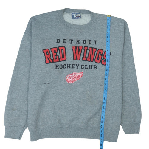Lee Sport Women’s Grey Detroit Red Wings Pullover Sweatshirt XXL