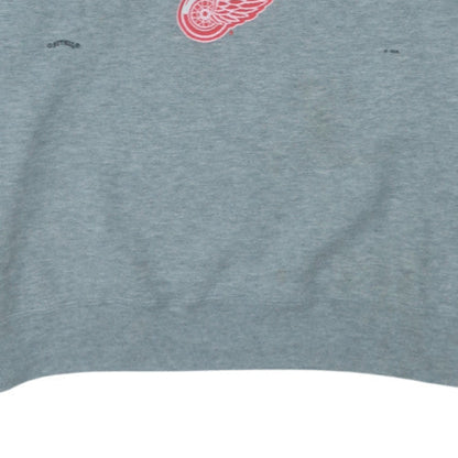Lee Sport Women’s Grey Detroit Red Wings Pullover Sweatshirt XXL