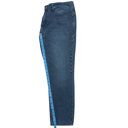 Tommy Hilfiger Men’s Blue 33x37 Straight Leg Denim Jeans
