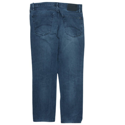 Tommy Hilfiger Men’s Blue 33x37 Straight Leg Denim Jeans