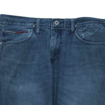 Tommy Hilfiger Men’s Blue 33x37 Straight Leg Denim Jeans