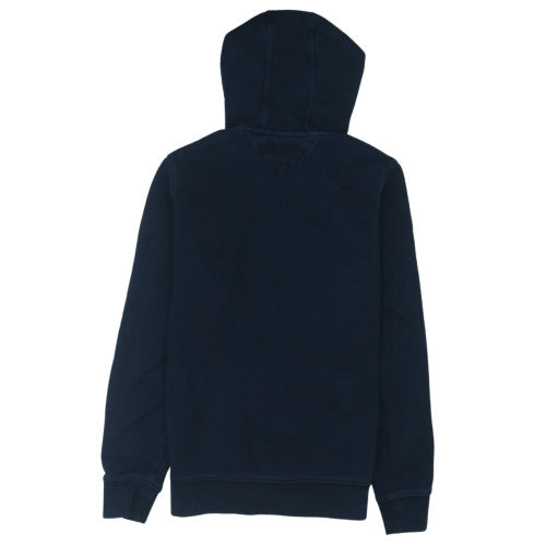Tommy Jeans Men's Blue Pullover Hoodie M Regular Fit Logo 1985