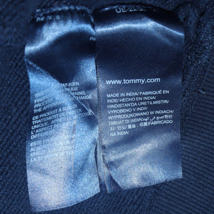 Tommy Jeans Men's Blue Pullover Hoodie M Regular Fit Logo 1985
