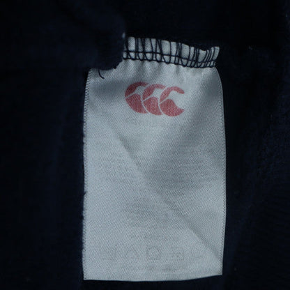 Canterbury Men Blue XL Pullover Hooded Rugby Sports Hoodie