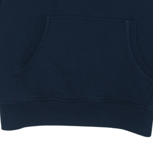Canterbury Men Blue XL Pullover Hooded Rugby Sports Hoodie
