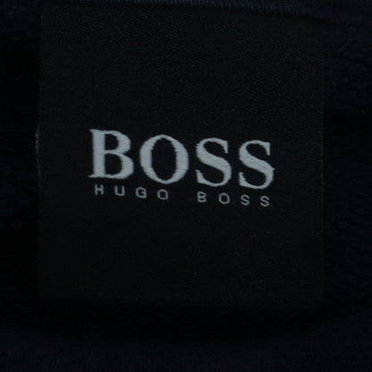 Hugo Boss Men's Blue XL Logo Pullover Sweatshirt