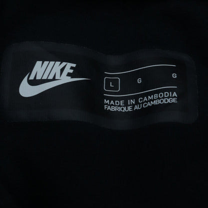 Nike Men's Black Jogger Sweatpants L Cotton Blend Casual
