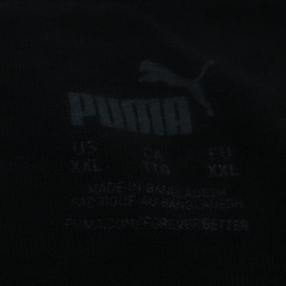 Puma Men's Black Crew Neck Short Sleeve Graphic T-Shirt XXL