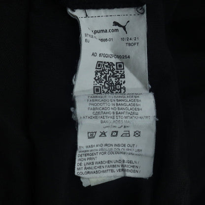 Puma Men's Black Crew Neck Short Sleeve Graphic T-Shirt XXL