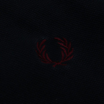 Fred Perry Men's Black Short Sleeve Cotton Polo Shirt M